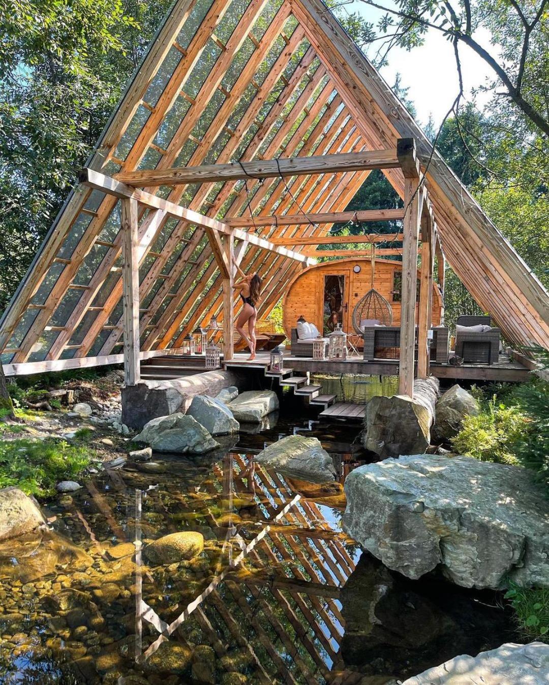 Gorska Osada Luxury Chalets Zakopane Poronin Luaran gambar